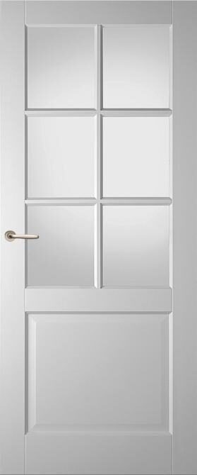 Klassieke Landelijke Binnendeur Paneel Glas Weekamp wk6522 a1 1
