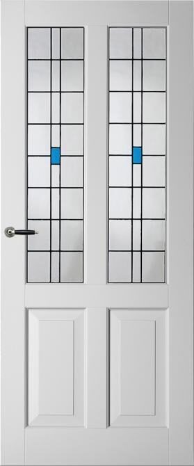 Klassieke Landelijke Binnendeur Paneel Glas Weekamp wk6542 3 b2 1