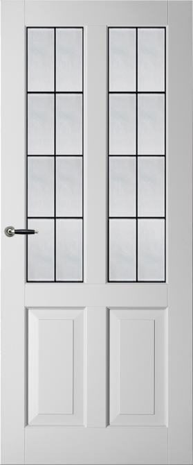 Klassieke Landelijke Binnendeur Paneel Glas Weekamp wk6542 6 b2 1