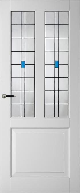 Klassieke Landelijke Binnendeur Paneel Glas Weekamp wk6552 3 b2 1