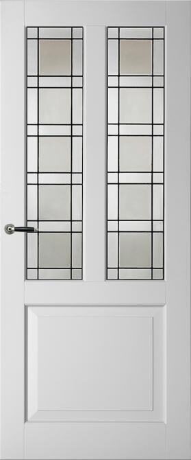 Klassieke Landelijke Binnendeur Paneel Glas Weekamp wk6552 5 b2 1