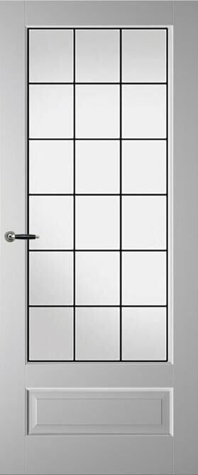 Klassieke Landelijke Binnendeur Paneel Glas Weekamp wk6561 1 b2 1