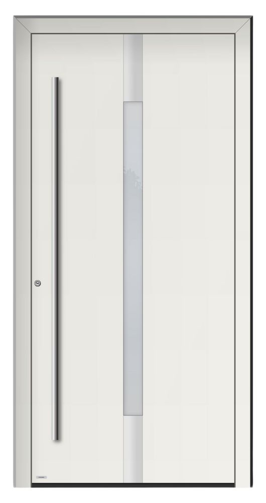 7180 Aluminium Voordeur Modern Pirnar Deurenspecialist Simon Maree wit