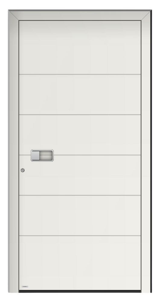 7211 Aluminium Voordeur Modern Pirnar Deurenspecialist Simon Maree wit