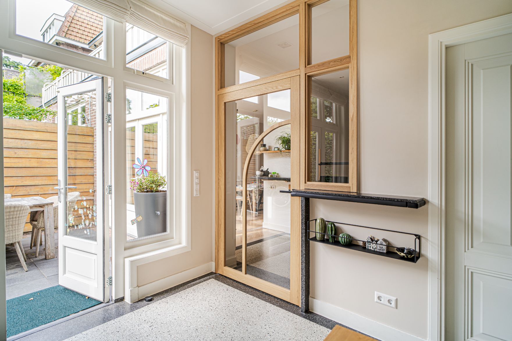 Eiken Binnendeuren Simon Maree Deurenspecialist Ronde Taatsdeur Bovenlicht Hout DSC08862