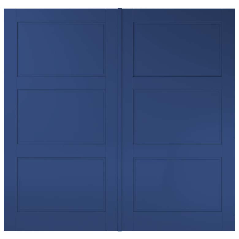 Simon Maree Deurenspecialist Albo Houten Garagedeur SL1200 Blauw