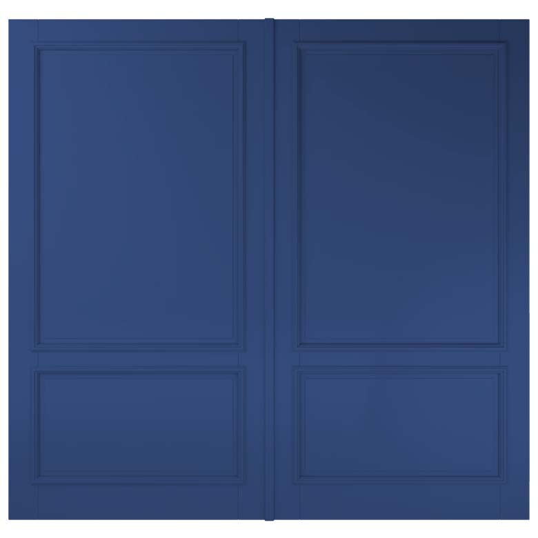 Simon Maree Deurenspecialist Albo Houten Garagedeur SLS1220 Blauw