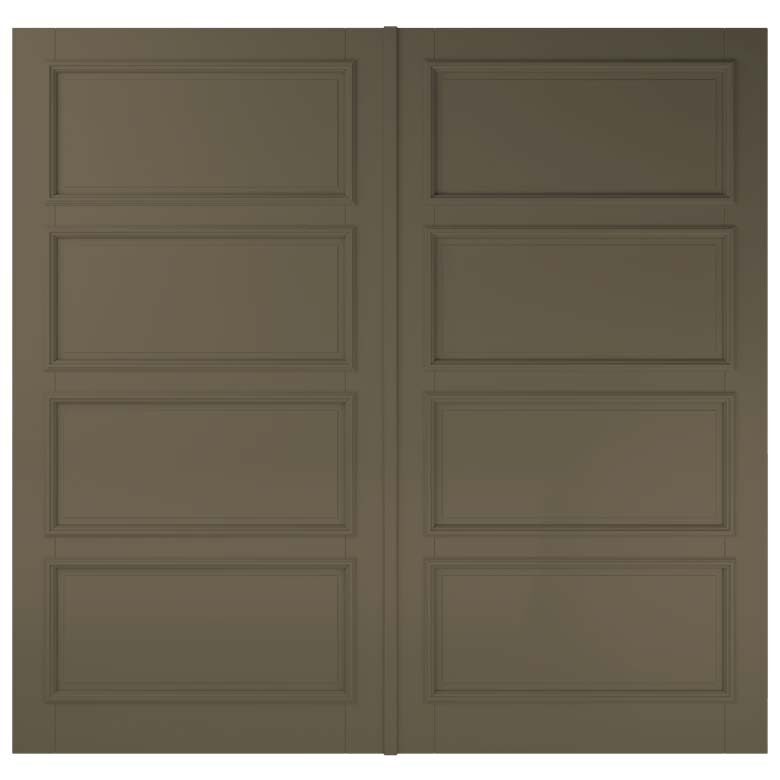 Simon Maree Deurenspecialist Albo Houten Garagedeur SLS1230 Bruin