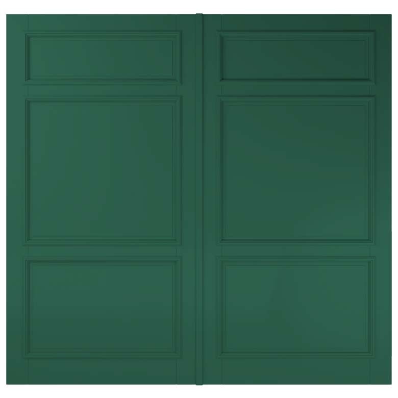 Simon Maree Deurenspecialist Albo Houten Garagedeur SLS1240 Groen