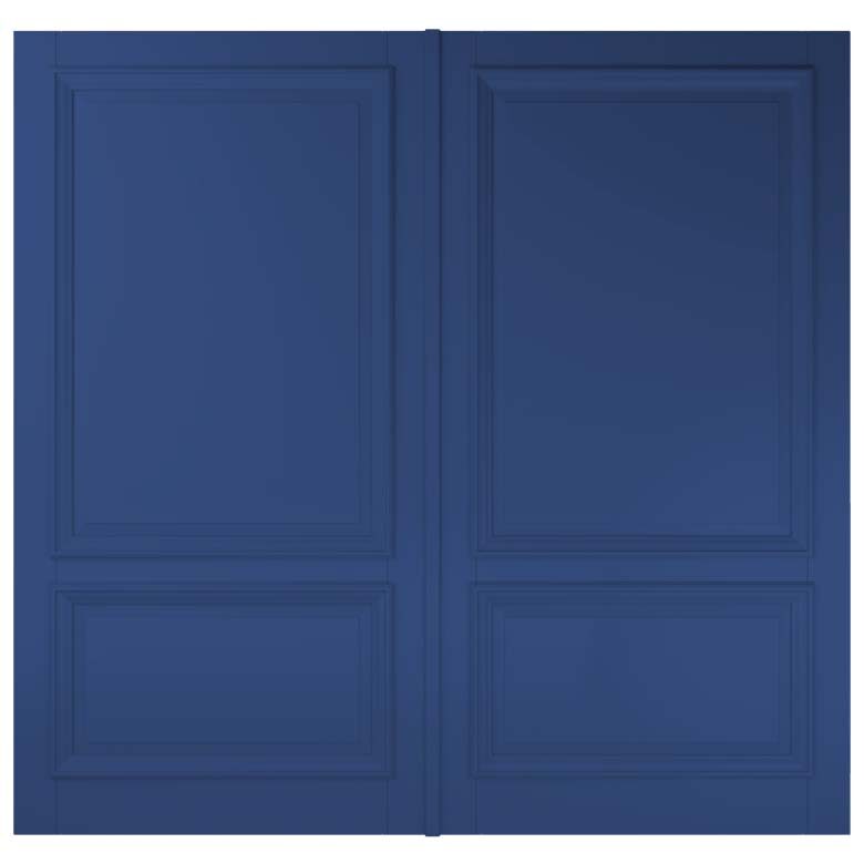Simon Maree Deurenspecialist Albo Houten Garagedeur SLX5220 Blauw