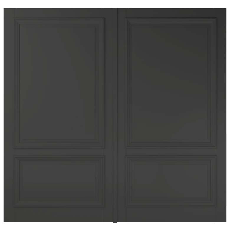 Simon Maree Deurenspecialist Albo Houten Garagedeur SLX5220 Donkergrijs