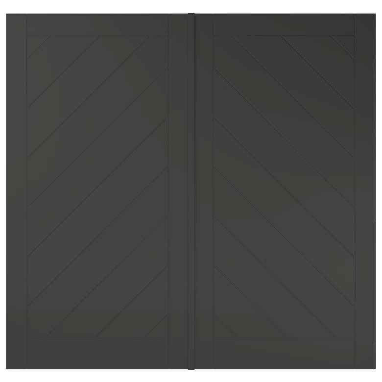 Simon Maree Deurenspecialist Albo Houten Garagedeur SV1050 40 DonkerGrijs