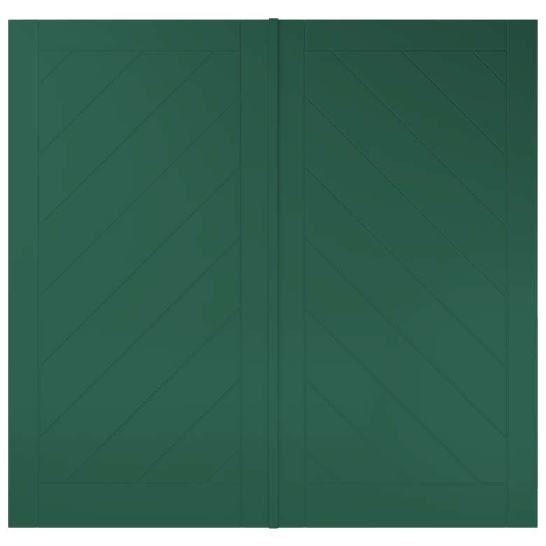 Simon Maree Deurenspecialist Albo Houten Garagedeur SV1050 40 Groen