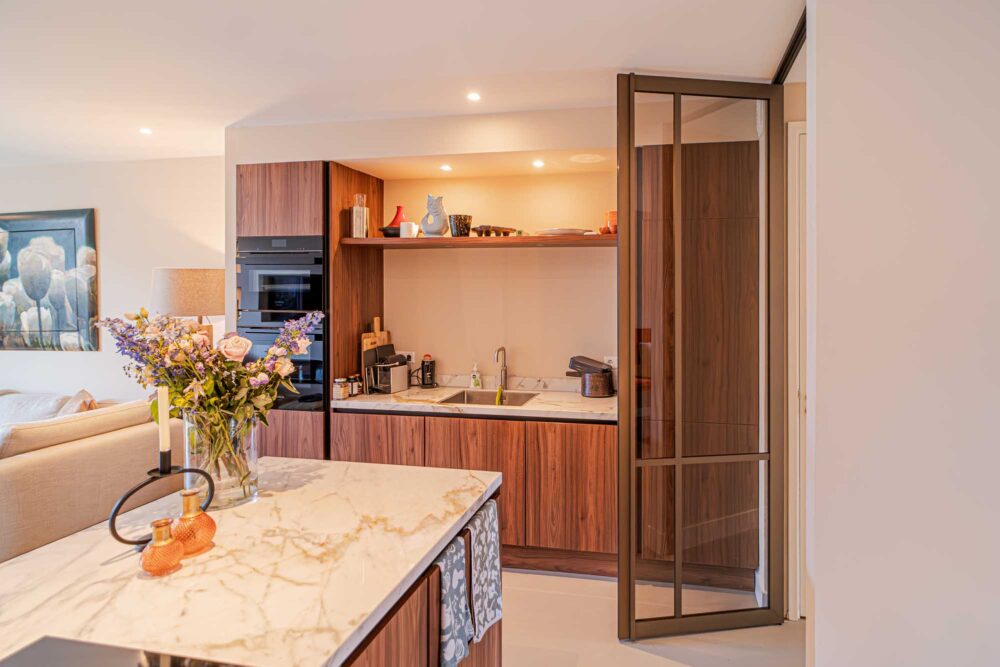 Anywaydoors Aluminium Taatsdeur Brons Geanodiseerd Kamerhoog 746 Simon Maree Deurenspecialist DSC06157 Enhanced NR