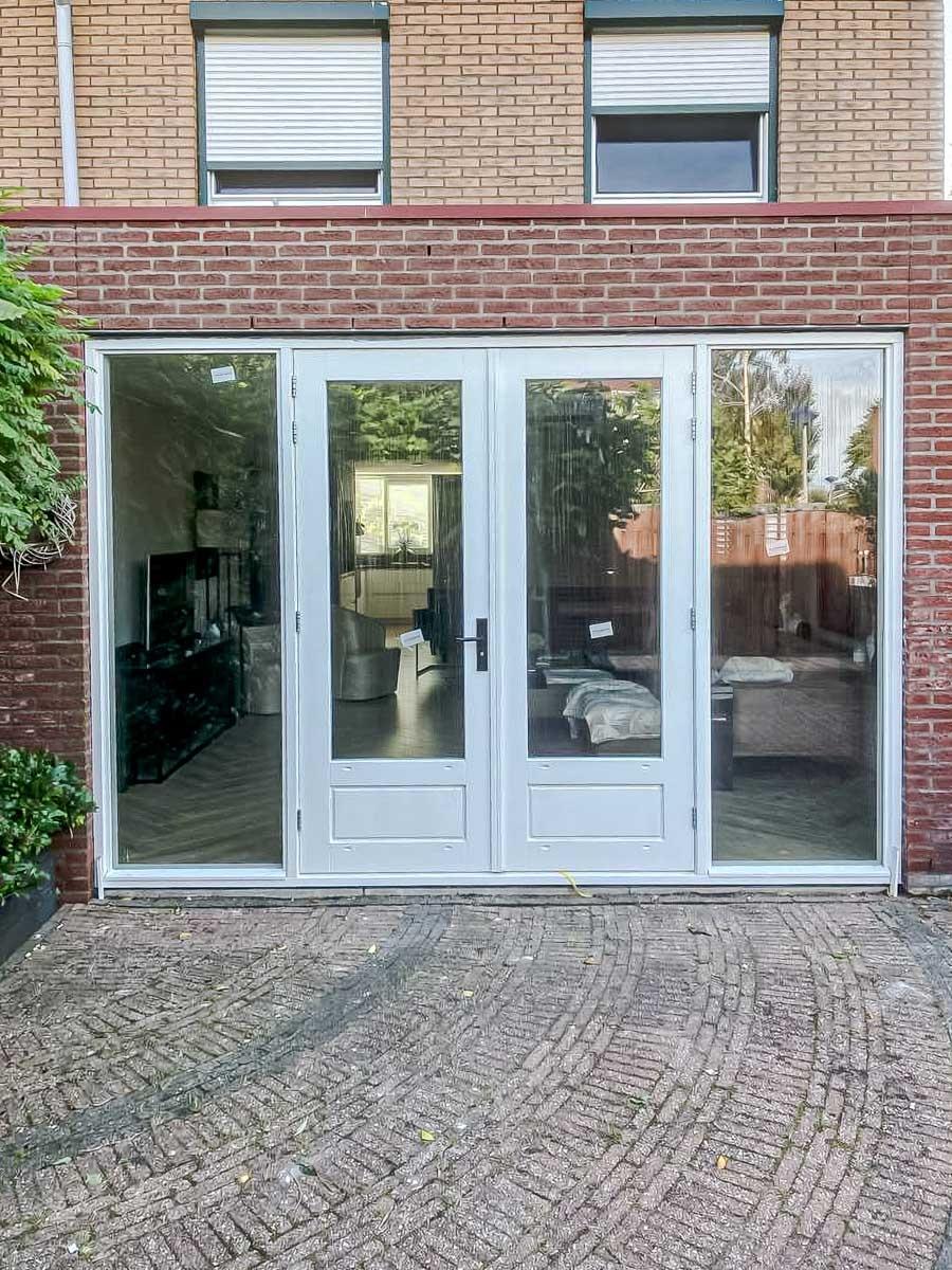 Dubbele Achterdeur Wit