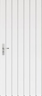 Tuindeur Weekamp Houten Achterdeur  wk7810 massief verticale delen