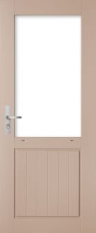 Tuindeur Weekamp Houten Achterdeur  wk8181 paneel verticale groeven