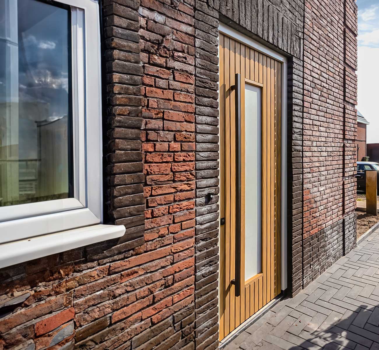 Houten voordeur Eiken Look Buitendeur Simon Maree 2