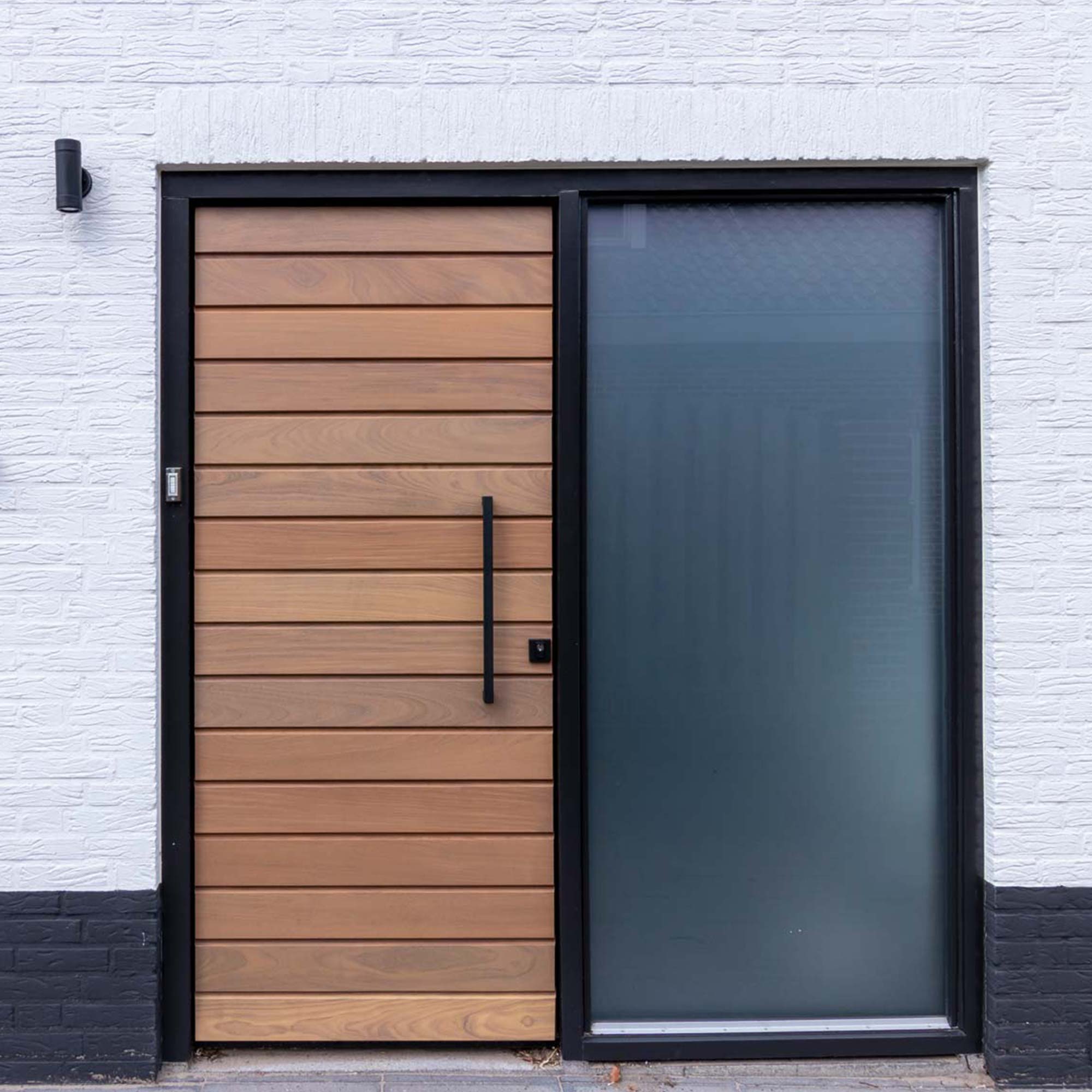 Front Door Oak Different Social Square Restored