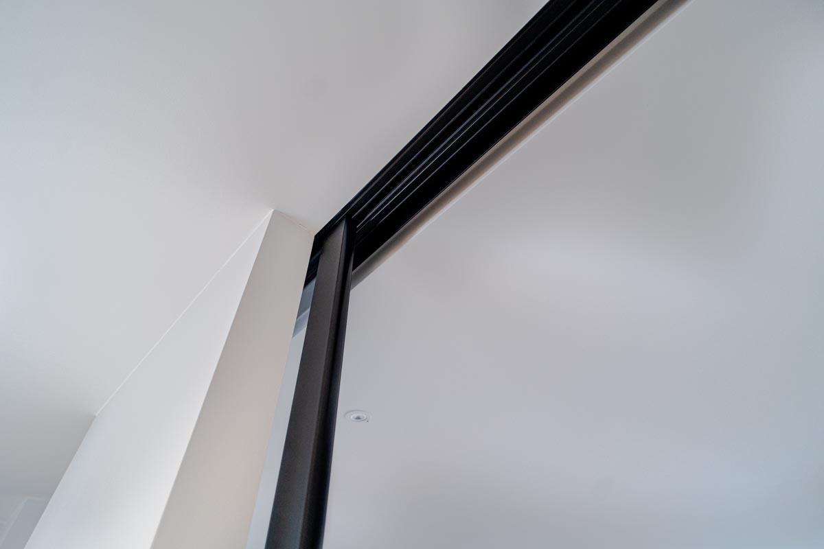 Simon Maree Stalen Taatsdeur Binnendeur Kamerhoog Glazen Zwart Aluminium Industrieel DSC06755 2