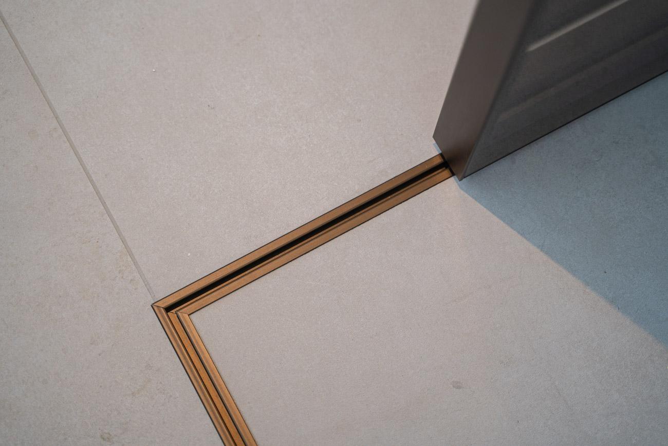 Deurenspecialist Maree Schuifdeur Italiaans Design Brass Koper Goud Uniek Berkel Rodenrijs DSC05272
