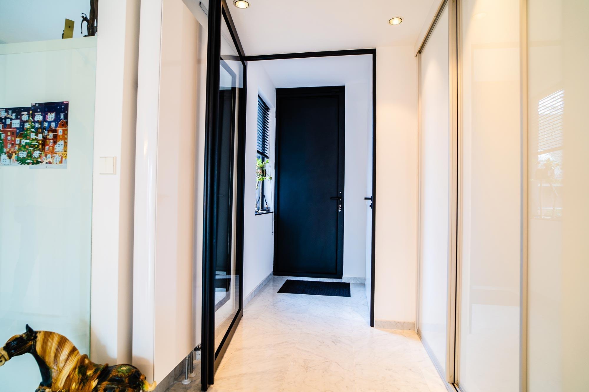 Deurenspecialist Simon Maree Steel Look Taatsdeur Plafondhoge Leiden Waardeiland Anyway DoorsDSC02099