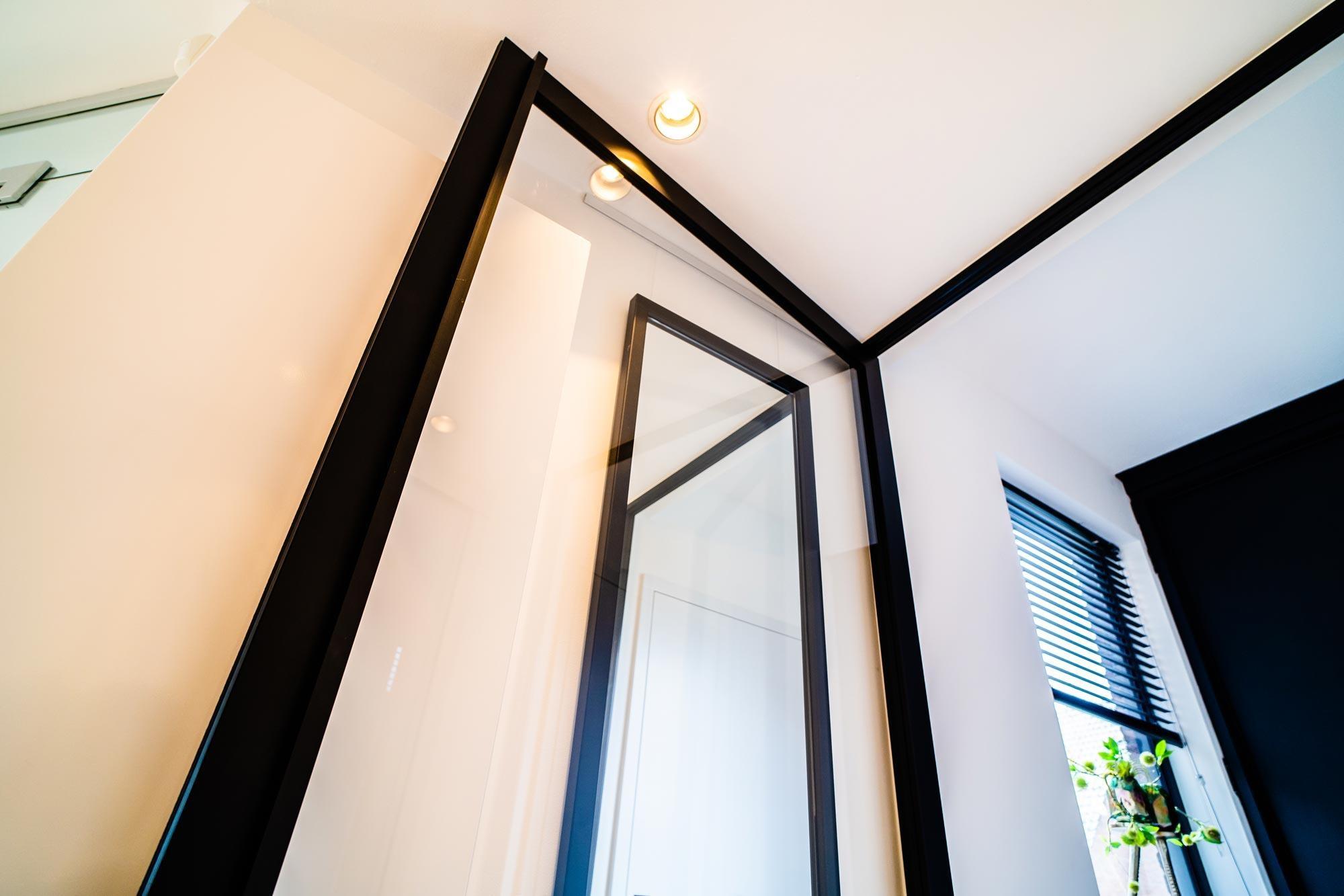 Deurenspecialist Simon Maree Steel Look Taatsdeur Plafondhoge Leiden Waardeiland Anyway DoorsDSC02109