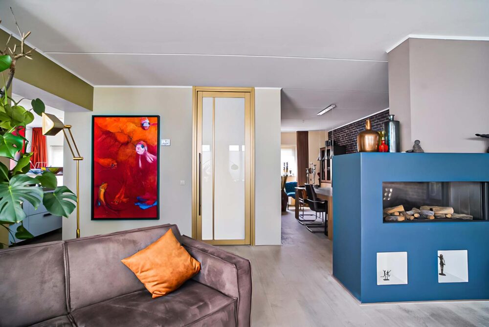 Simon Maree Deurenspecialist Kamerhoge Binnendeur Plafondhoog Goud Brons Interieur Albo Deuren Staal Look Hout 1