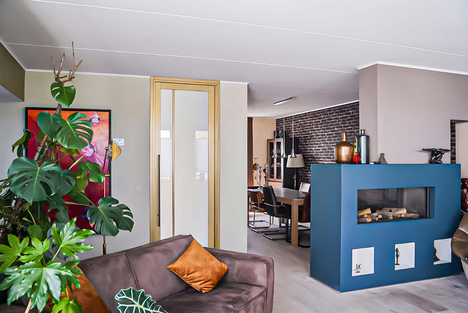 Simon Maree Deurenspecialist Kamerhoge Binnendeur Plafondhoog Goud Brons Interieur Albo Deuren Staal Look Hout 2