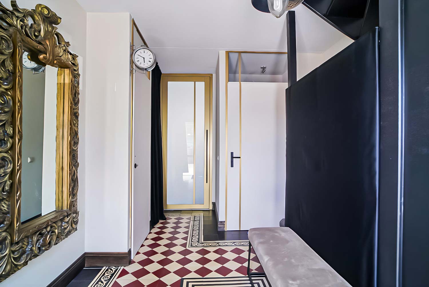 Simon Maree Deurenspecialist Kamerhoge Binnendeur Plafondhoog Goud Brons Interieur Albo Deuren Staal Look Hout 6