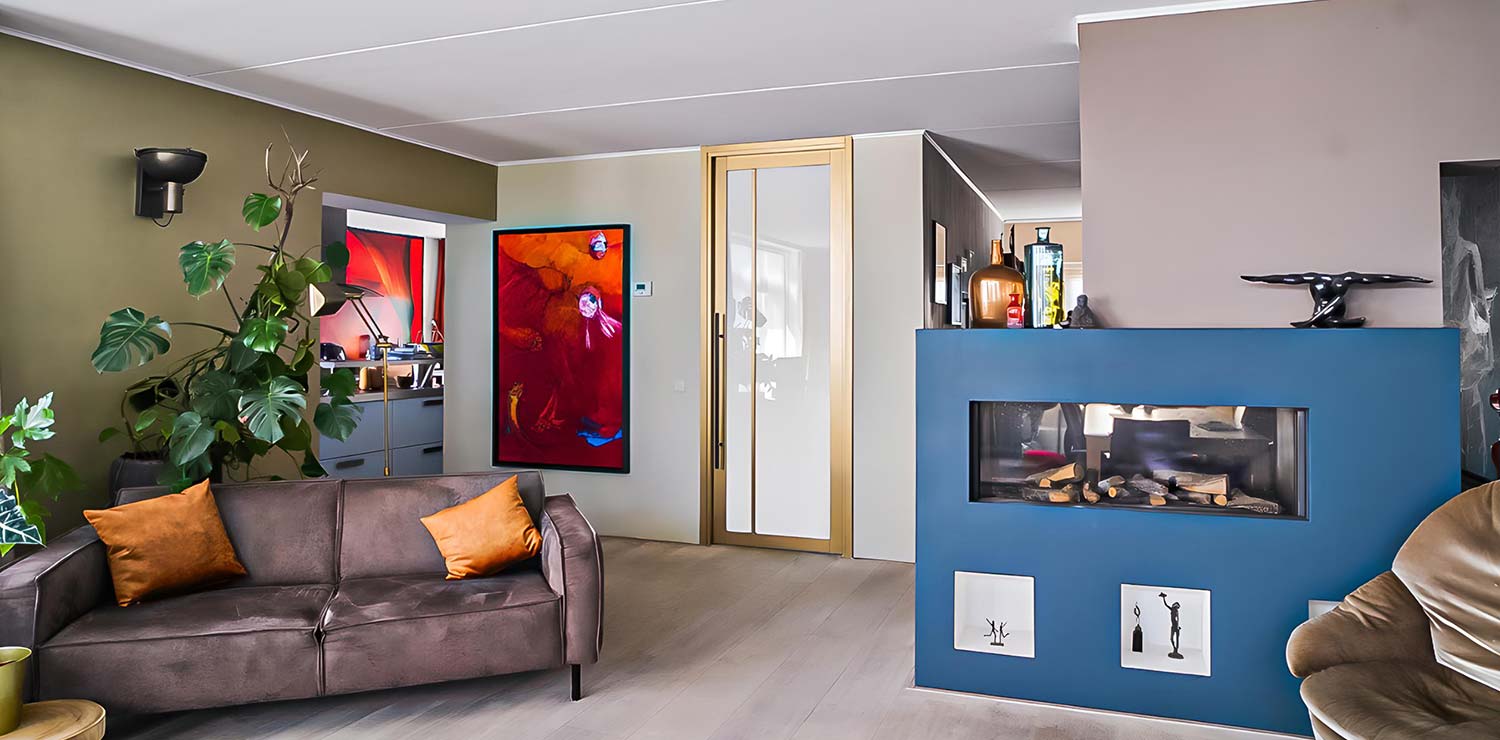 Simon Maree Deurenspecialist Kamerhoge Binnendeur Plafondhoog Goud Brons Interieur Albo Deuren Staal Look Hout 8 Website image