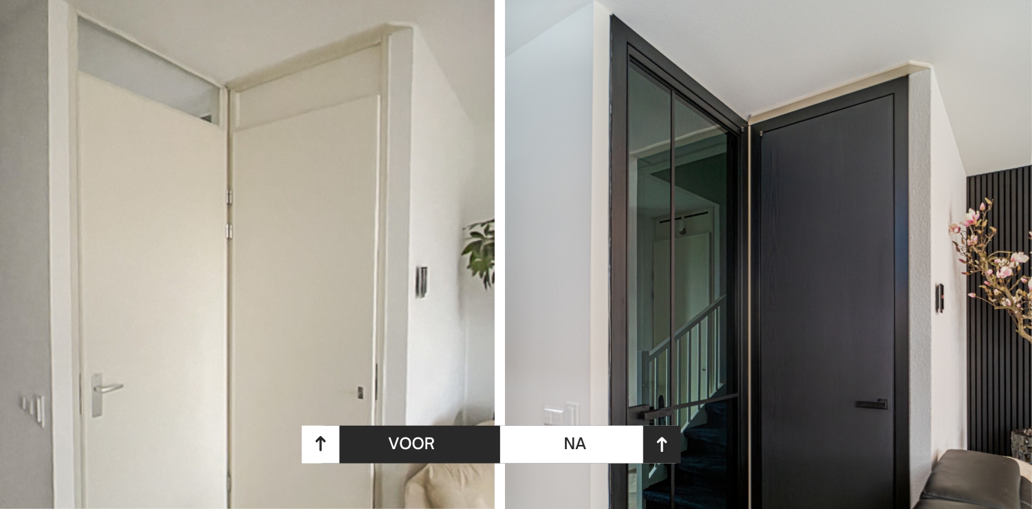 Albed Aluminium Zwart Geanodiseerd Kamerhoog Simon Maree Deurenspecialist