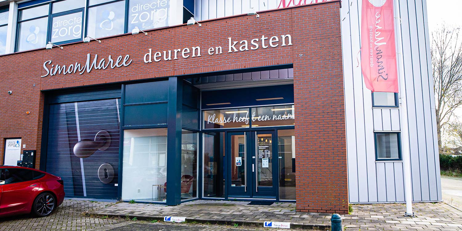 Showroom Almere Simon Maree Gevel Pand 2